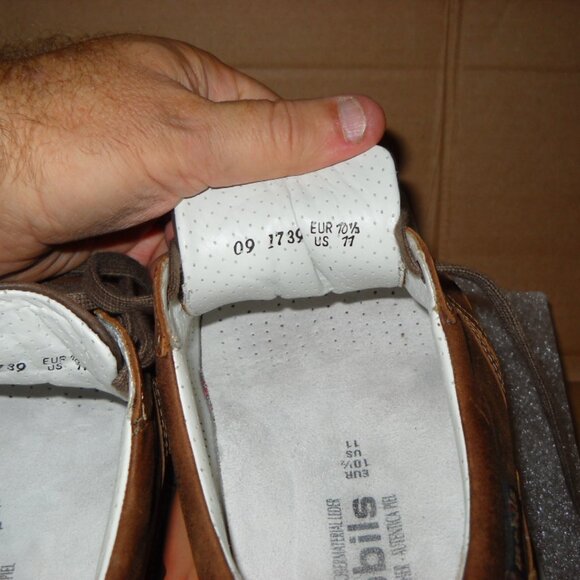 MEPHISTO MOBILS VIVALDO MENS CASUAL WALKING SHOE SIZE 11 HAZELNUT BROWN - Picture 5 of 11